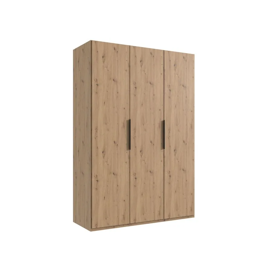 Kleiderschrank Sanko Eiche Nachbildung Holzwerkstoff B 150 cm