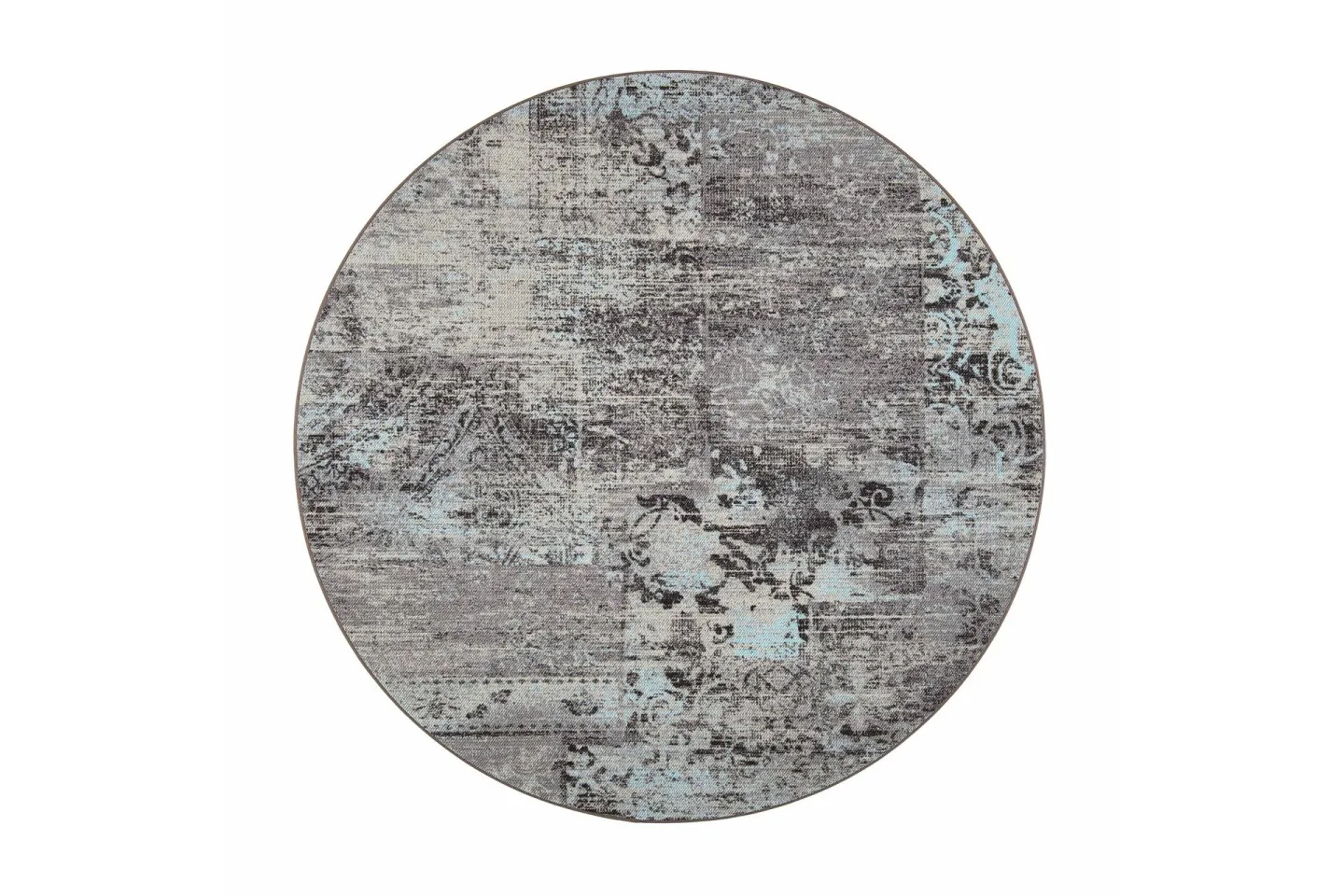 Rustiikki Matta Rund 160 cm Turkos - Vm Carpet