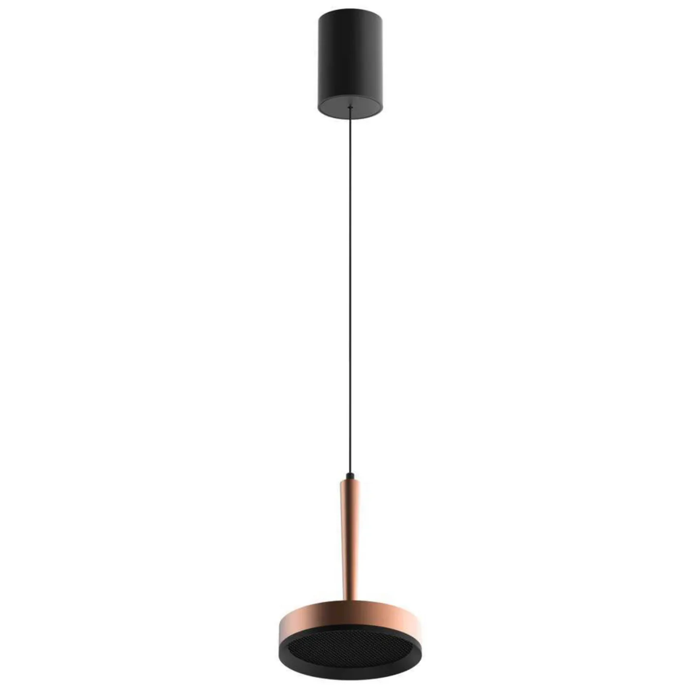 Nyx P1 Pendelleuchte Matt Bronze - Loom Design - Wohnzimmer - Modern - Aluminium - Einflammig