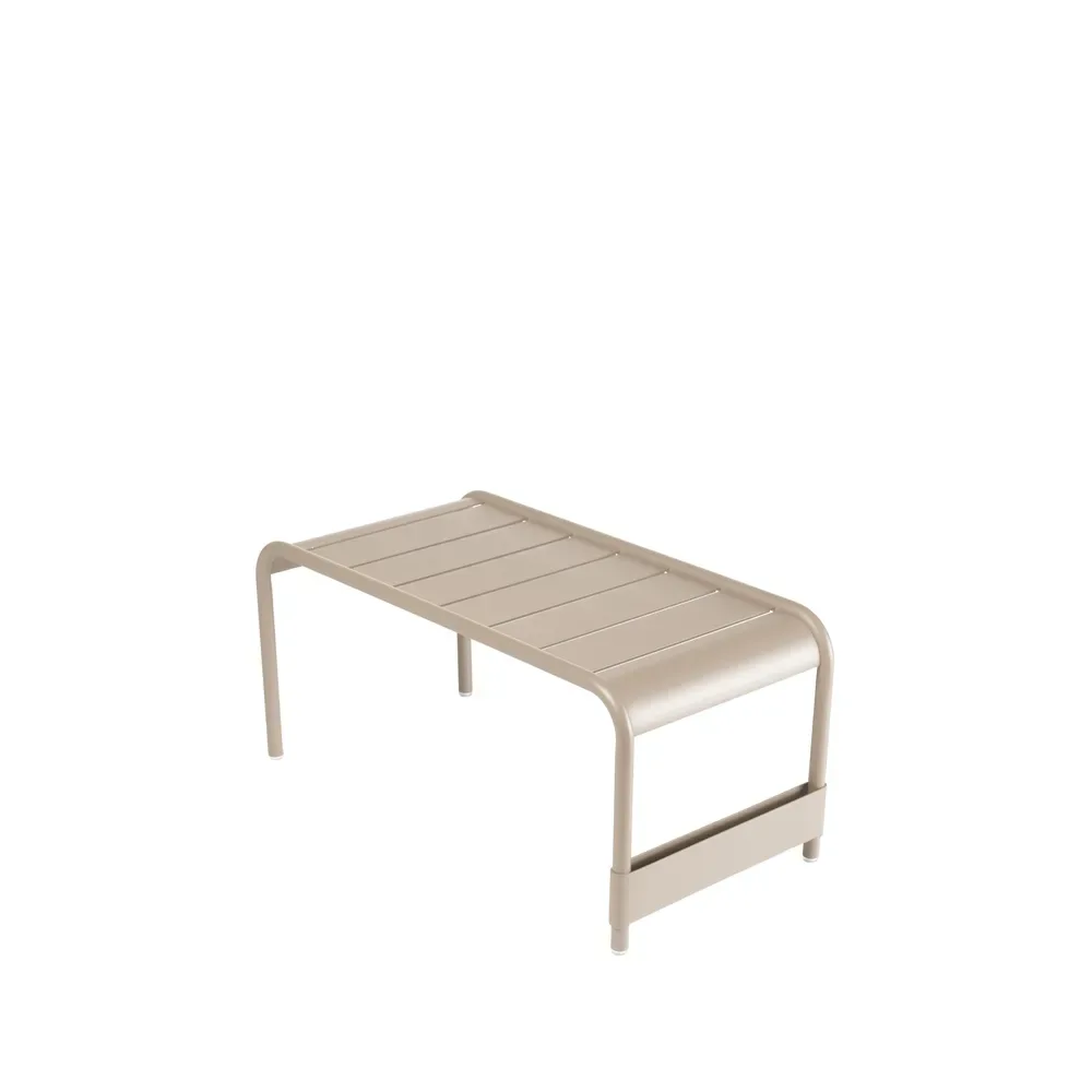 Fermob Luxembourg bord/fotpall Nutmeg (beige), large