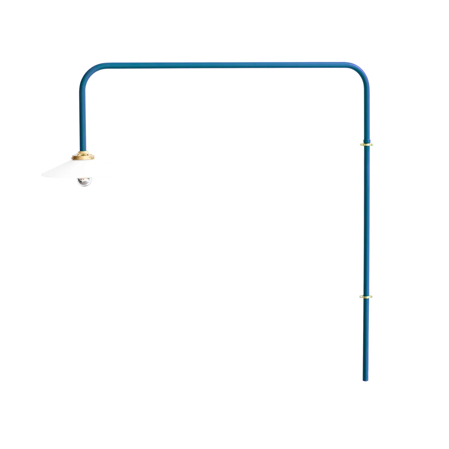 Valerie Objects - Hanging Lamp N°5 Blue - Vägglampor - Muller Van Severen - Blå - Glas/Metall