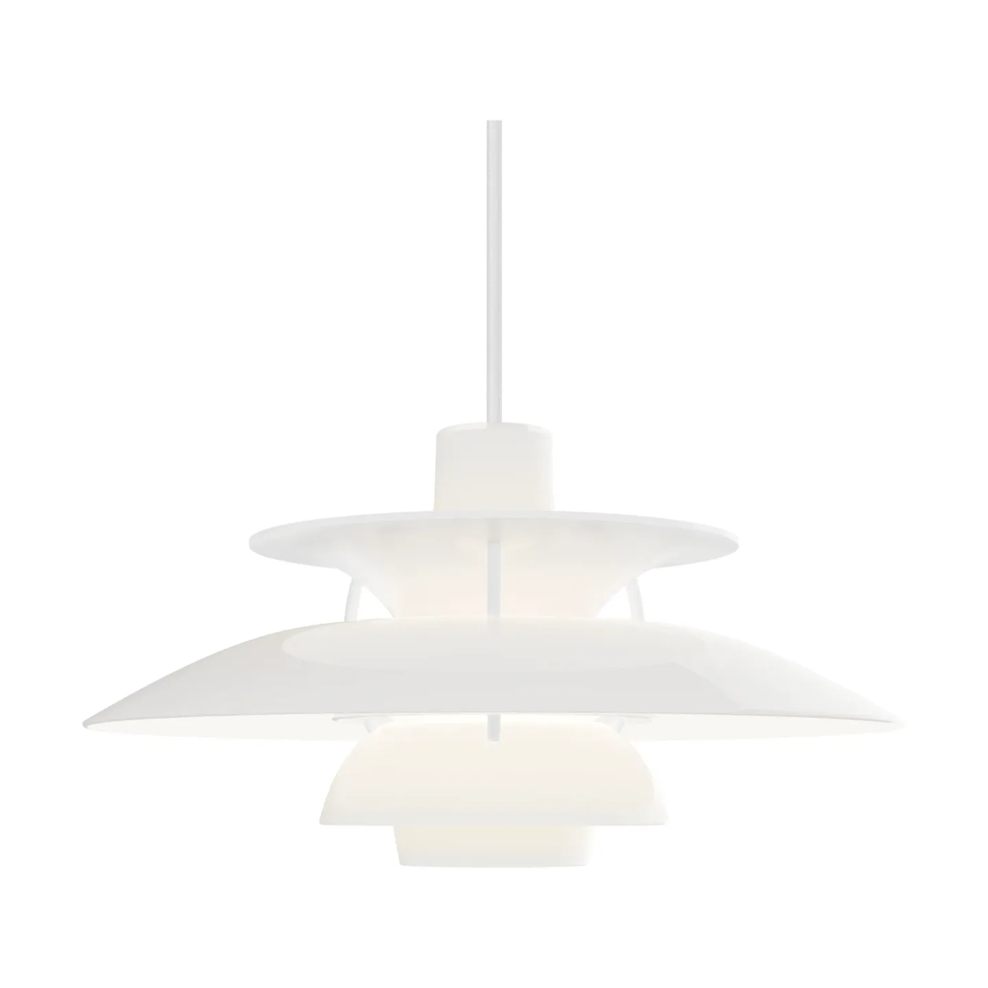Louis Poulsen PH 5 Pendelleuchte Ø320, Opal white