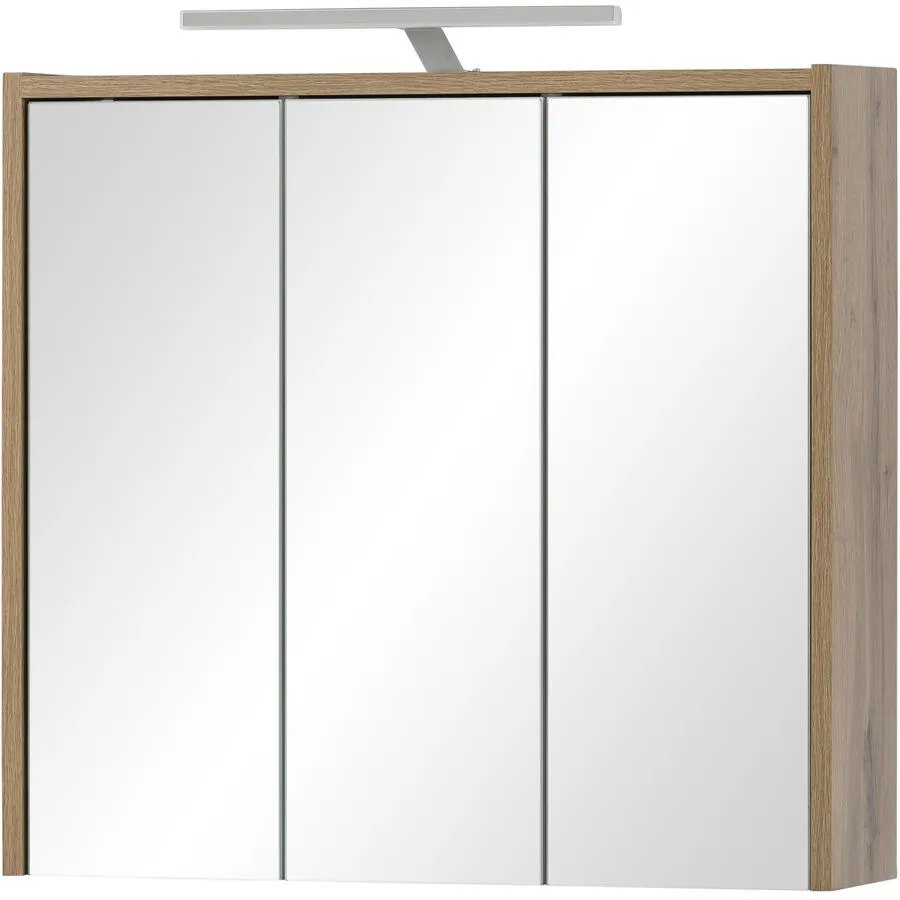 Spiegelschrank Jonni eiche landhaus Holzwerkstoff B 65 T 16 cm