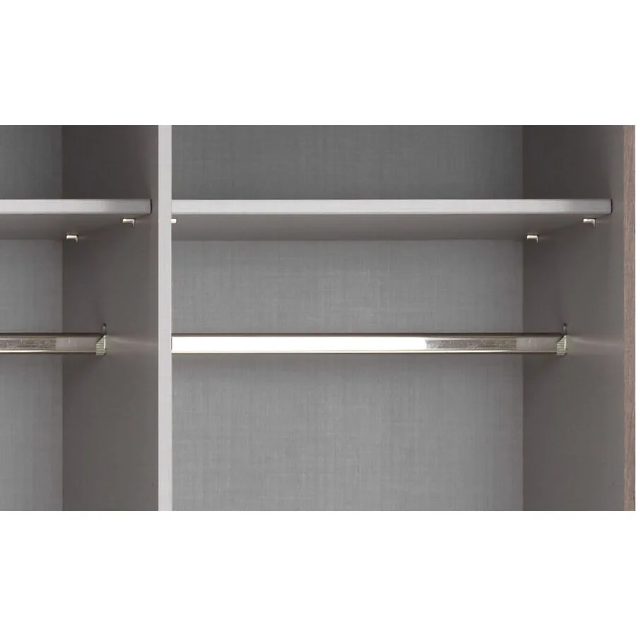 Kleiderstange Joel 48 Silber Metall