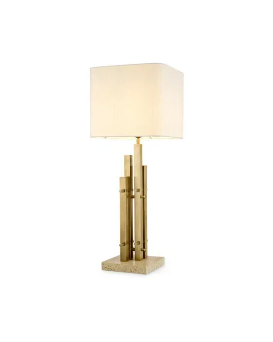 Destino bordlampe antik messing