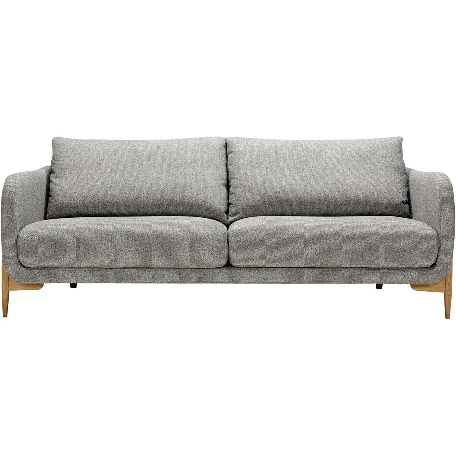 Sofa Leya Ohne Stoff hellgrau B 215 T 97 cm