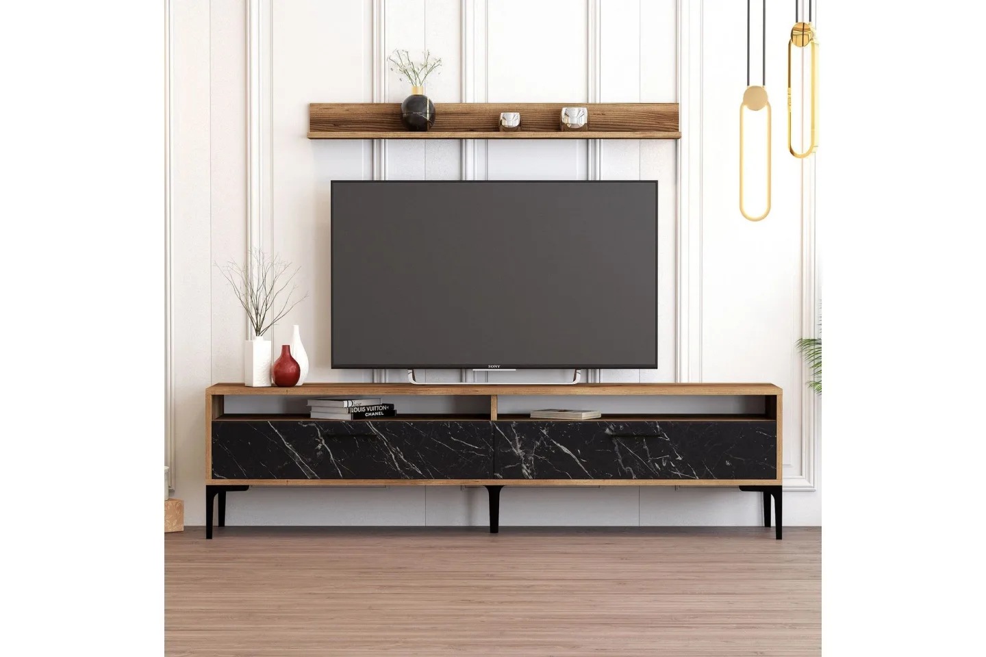 Andifli Tv-möbelset 180x47 cm - Brun