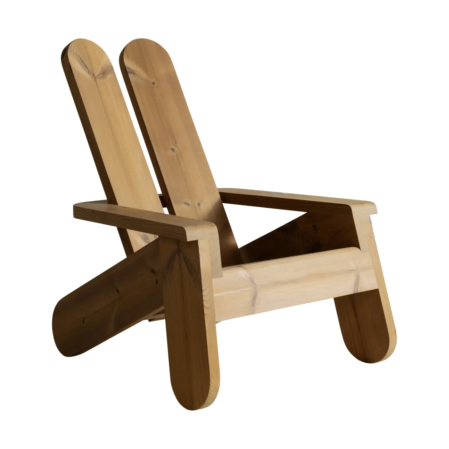 Vaarnii 015 Peace Outdoor Lounge Chair Loungesessel Thermobehandelte Kiefer
