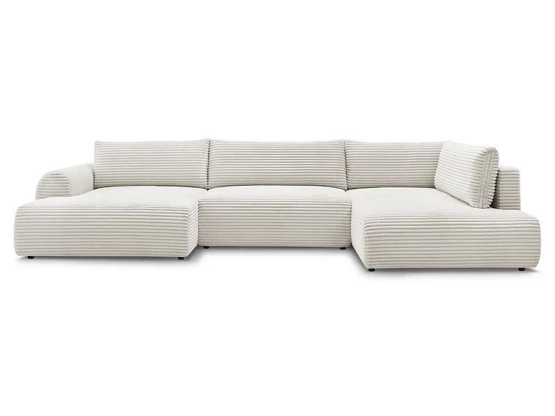 Wohnlandschaft BOBOCHIC LUCIEN Cord-Stoff beige