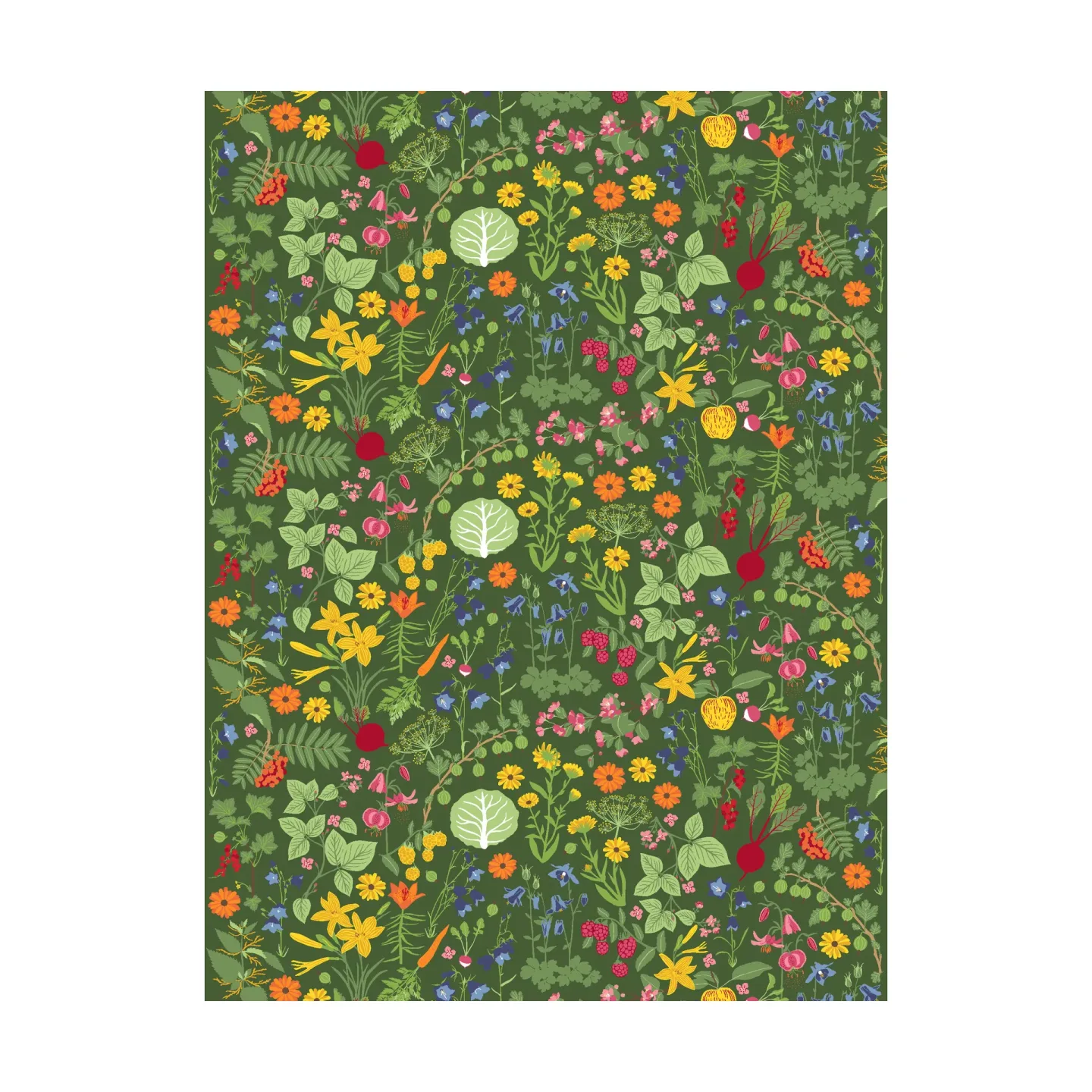 Arvidssons Textil Hedemora Stoff Grün