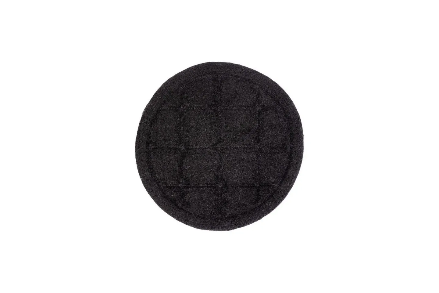 Badrumsmatta Square - 80x80 cm, Black