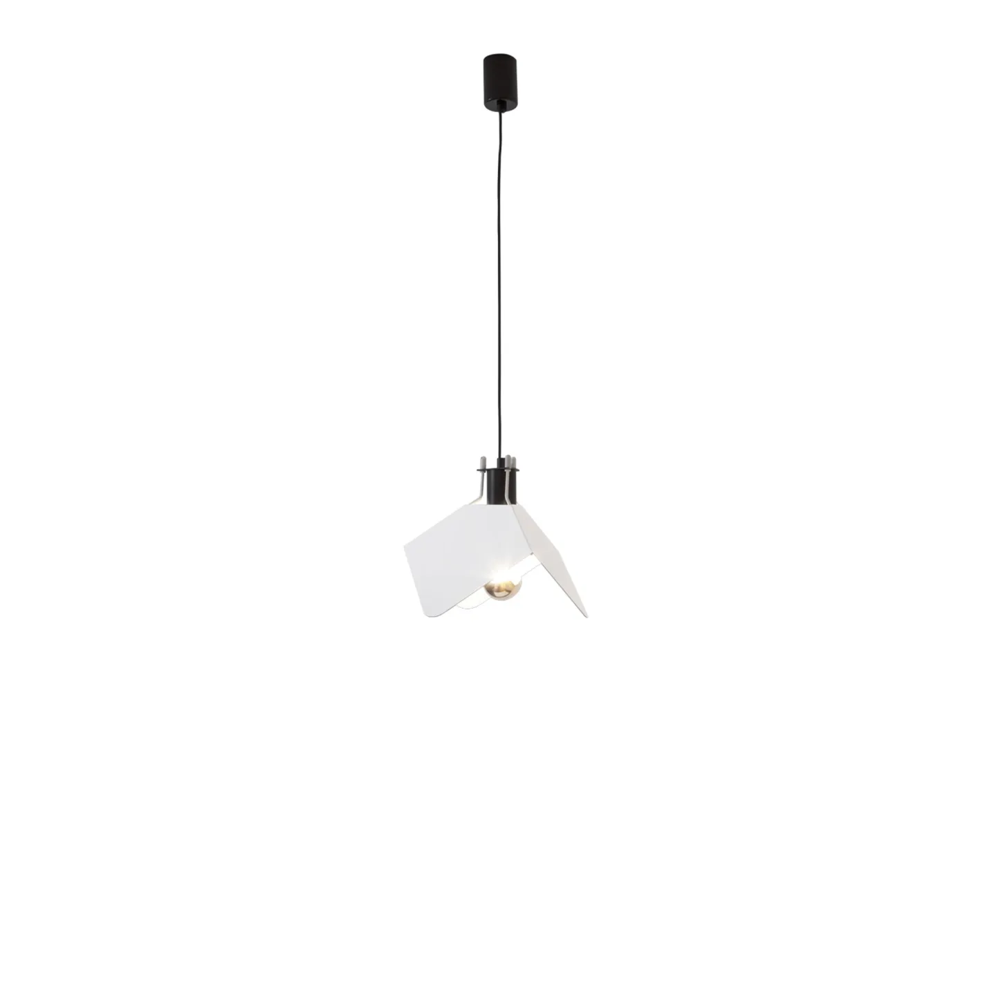 Stilnovo - Triedro Suspension - Pendellampor - Joe Colombo - Svart,Vit