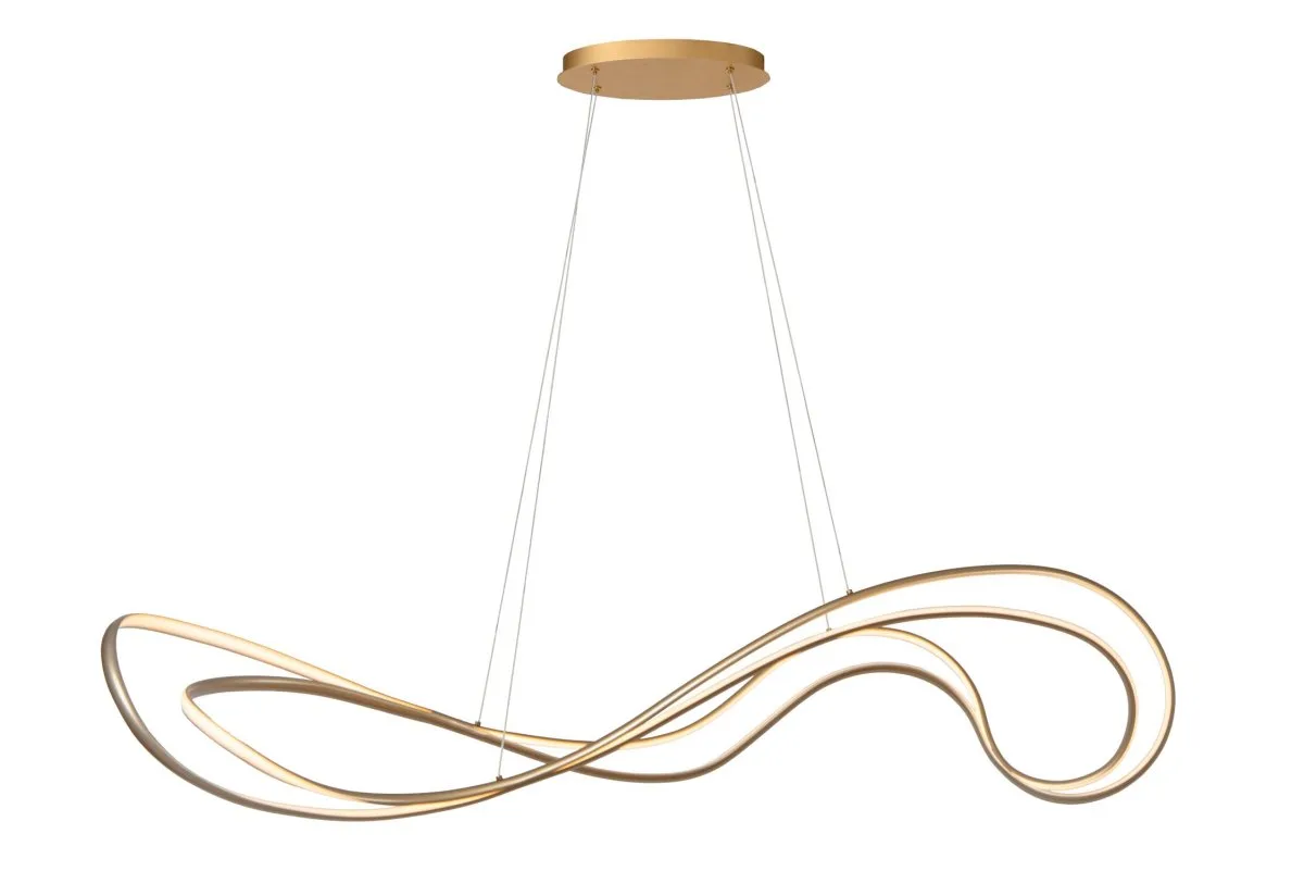 Lucide - Sardana 160cm - Taklampa - Mattguld/mässing