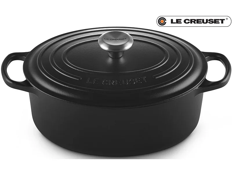 LE CREUSET Bräter SIGNATURE gusseisen schwarz