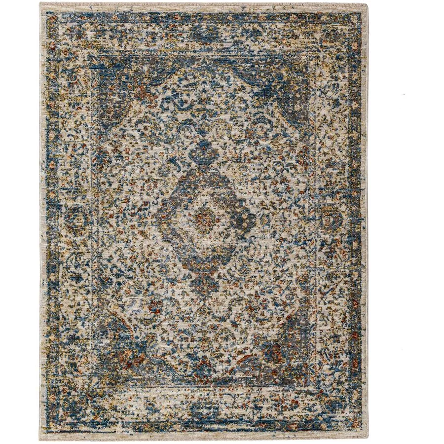 Teppich Ziqta Multi Paisleymuster Polyester 120 x 160 cm