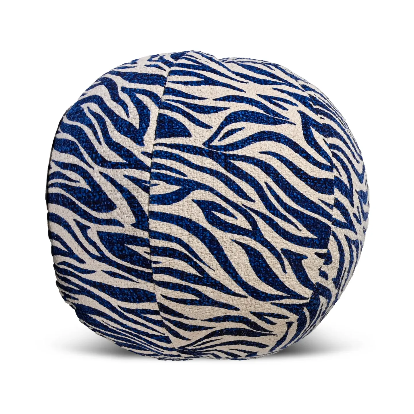 Byon Anima kudde Ø35 cm Zebra-blå