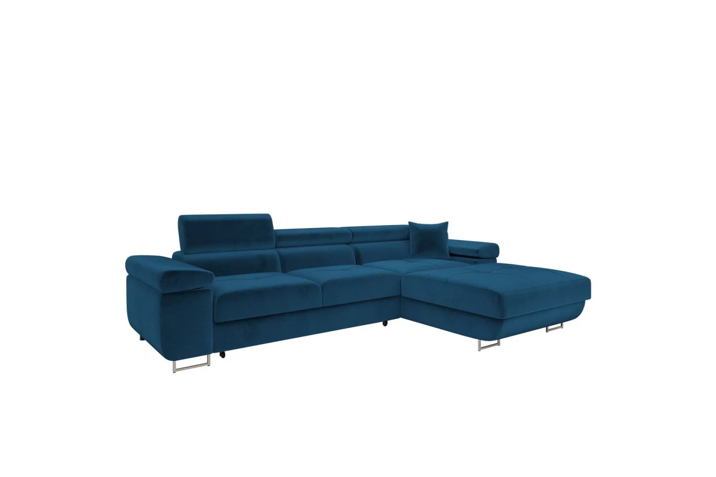 Gabina Soffa med Divan 3-sits - Blå