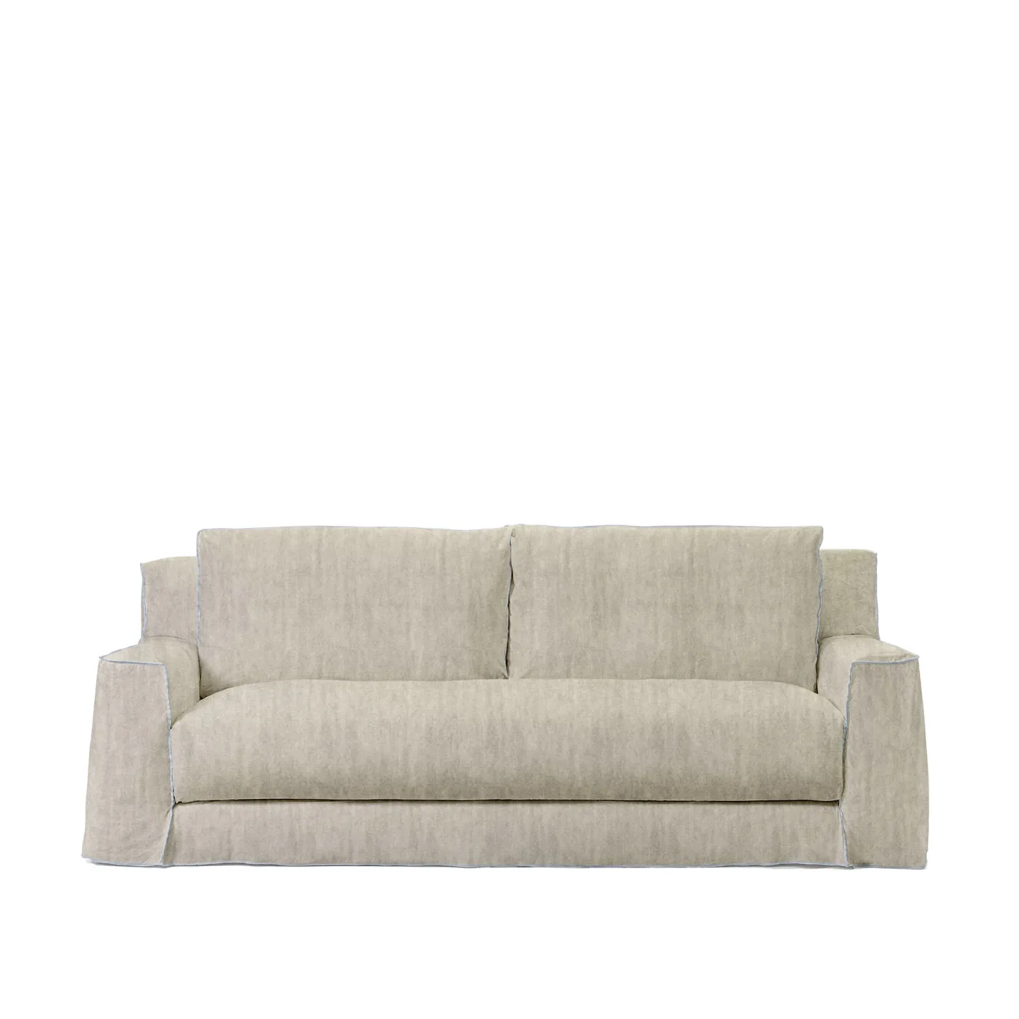 Gervasoni - Loll 12 - Natural Lino Bianco - Seam 1000 - Soffor - Paola Navone - Vit