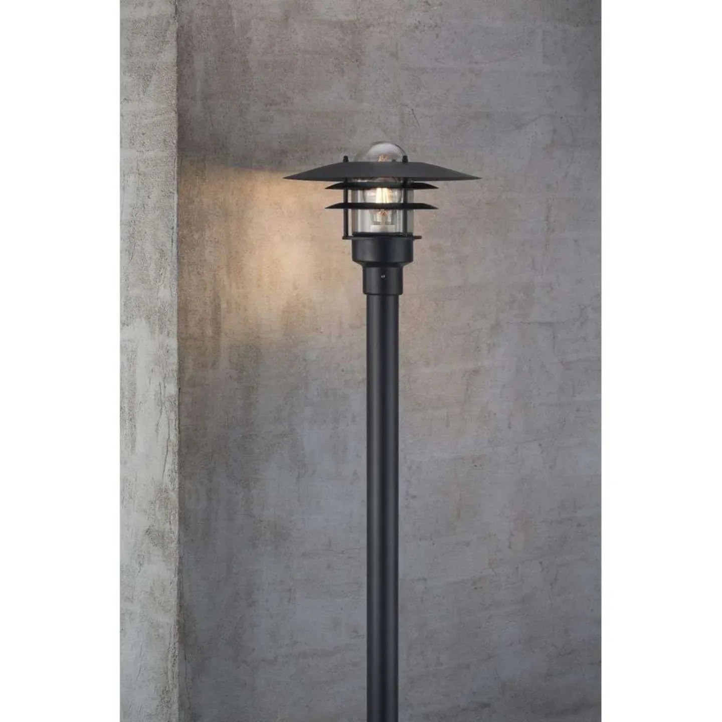 Lønstrup 32 Gartenleuchte Black - Nordlux - Terrasse - Metall