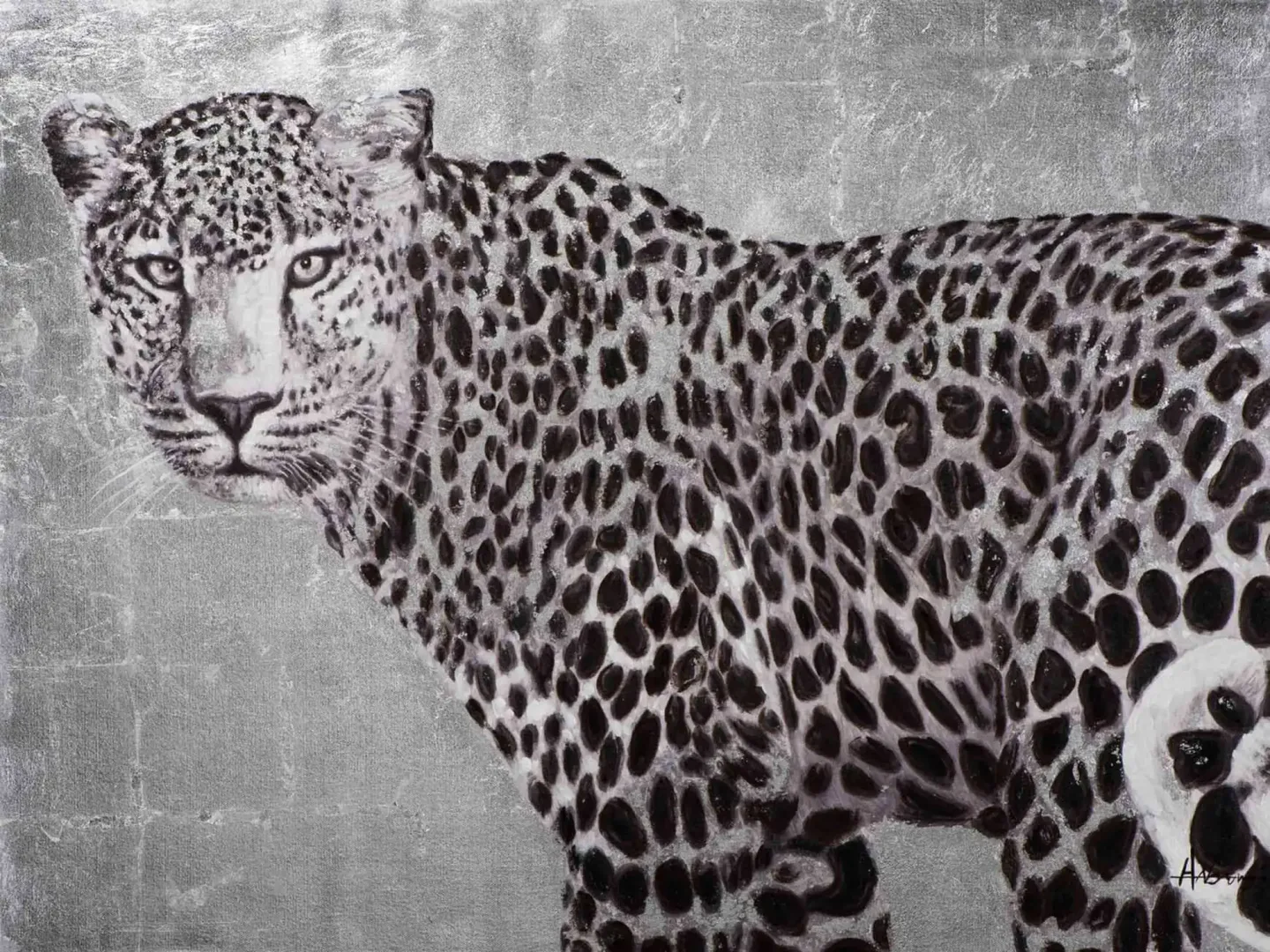 image LAND Bild Gepard in S/w | Schubiger Möbel