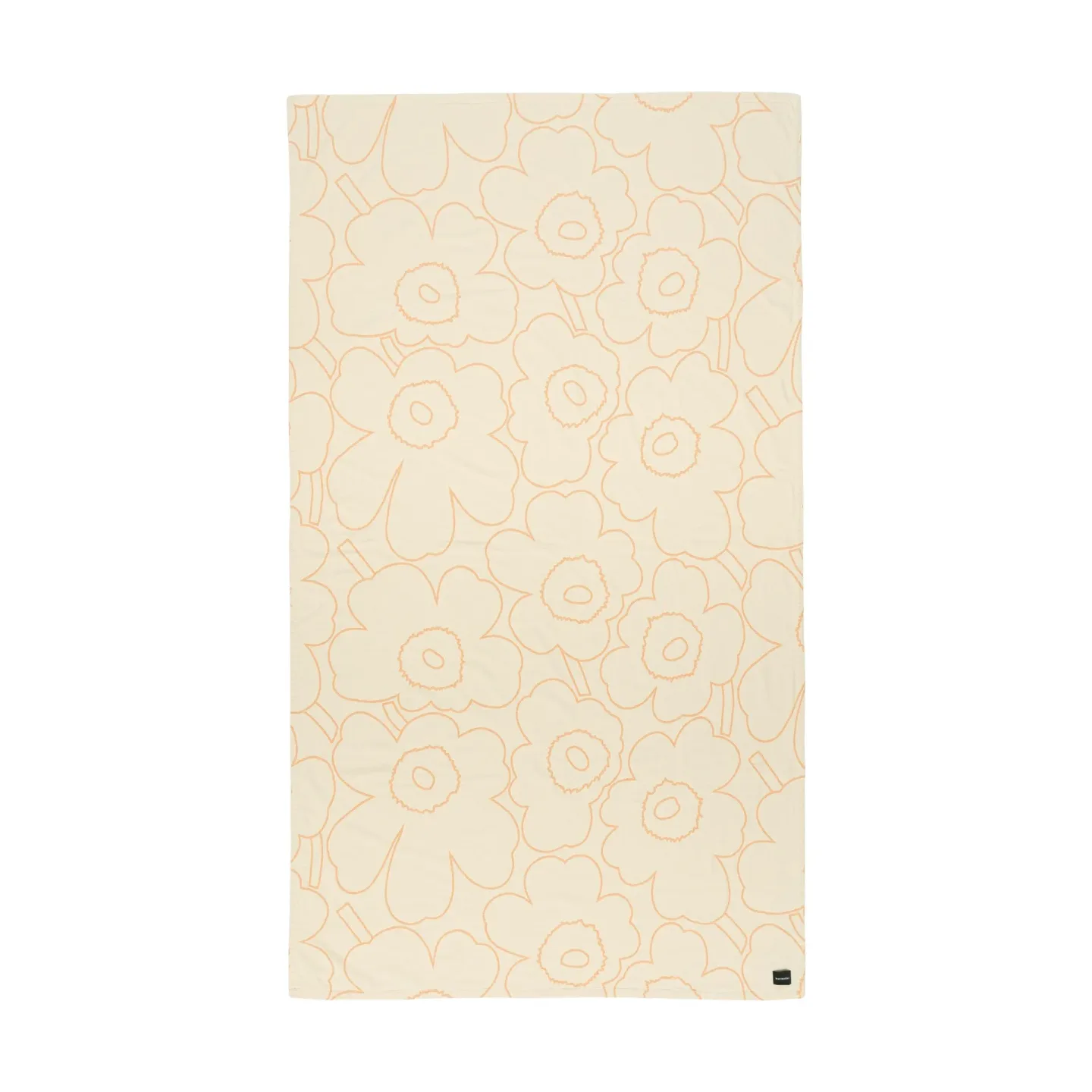 Marimekko Piirto Unikko Tagesdecke 160x260 cm Beige