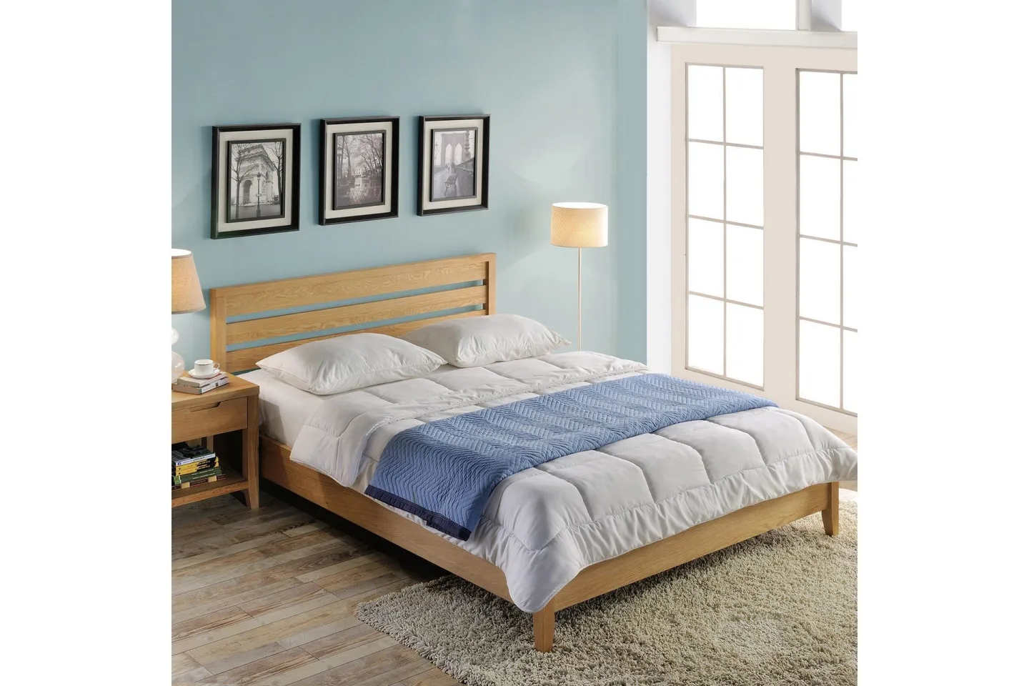 Chamba Säng 160x200 cm med Harmony top madrass -