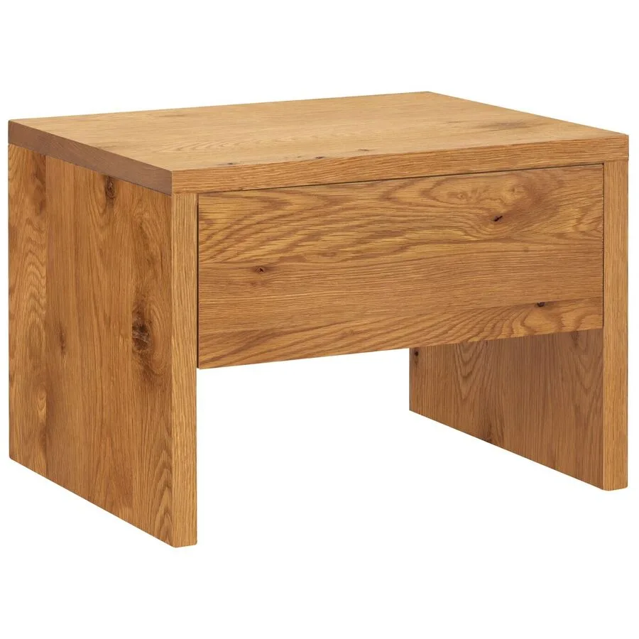 Hasena Nachttisch Benz Braun Holz 48 cm - Farbe: Wildeiche
