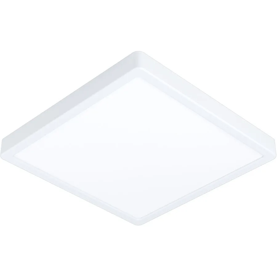 Eglo Deckenlampe Fueva 5 Weiss Stahl/Kunststoff 28.5 cm 2.8 cm - LED - Lichtfarbe: Helles Neutralweiss - Material: Kunststoff/Stahl - Deckenlampe- LED