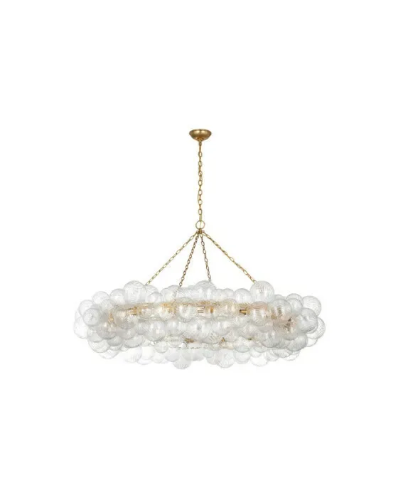 Talia 63" Ring Chandelier Gild
