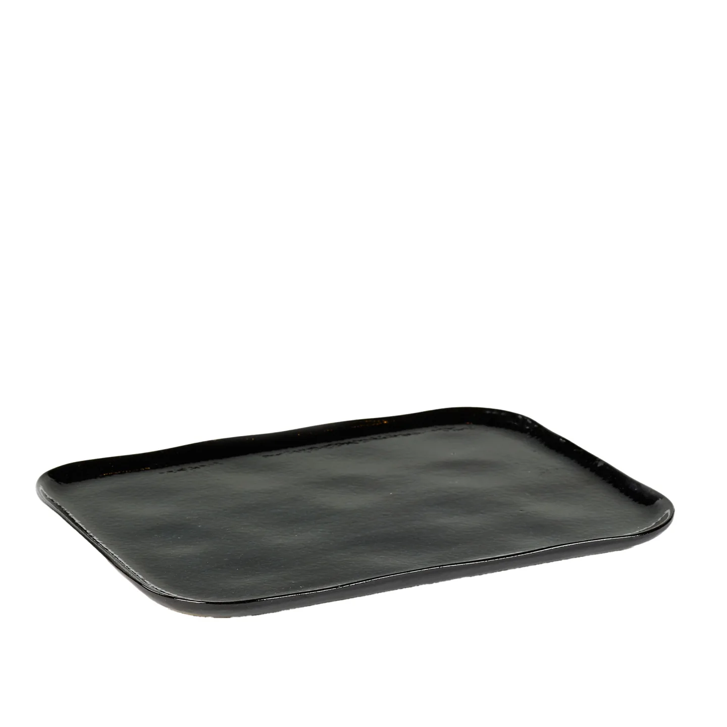Serax - La Nouvelle Table - Rektangulär Tallrik N°1 XL, Dark Blue - Mattallrikar - Merci - Blå - Sten