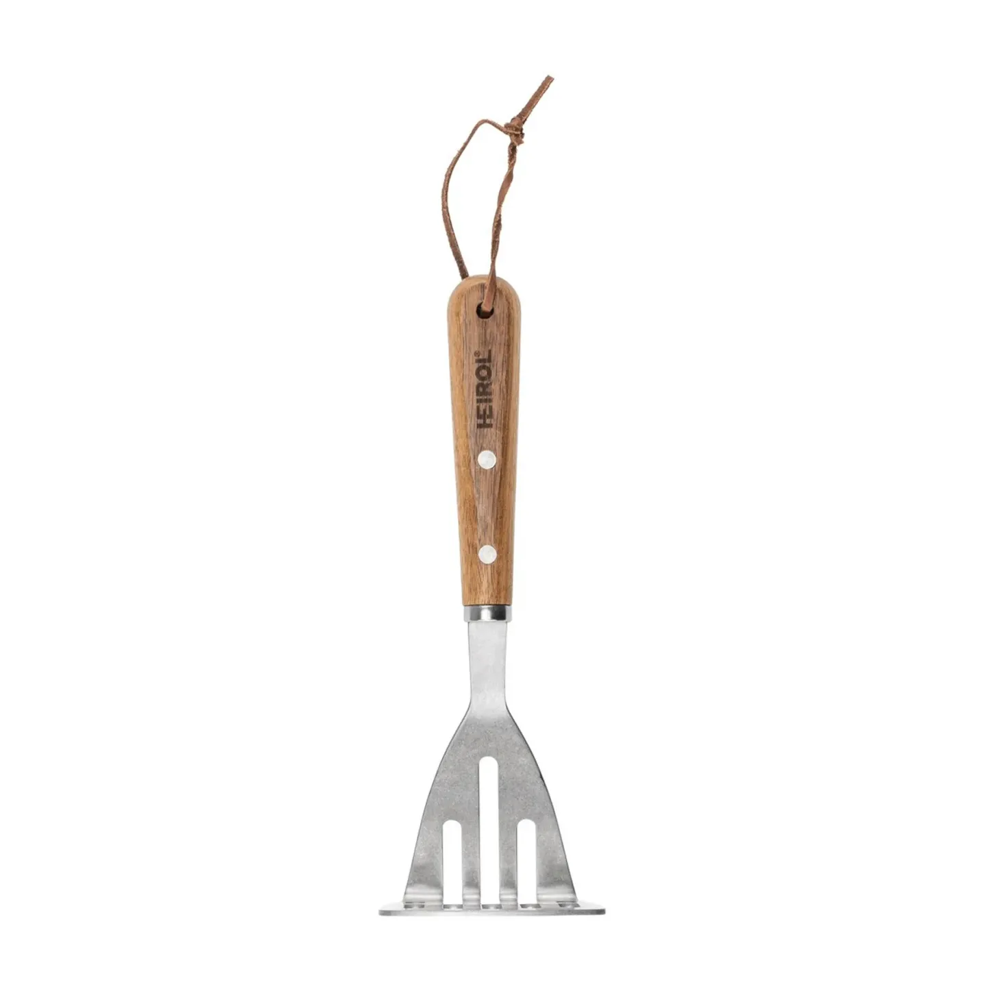 Heirol Edelstahl Kartoffelstampfer 27,5cm Buche