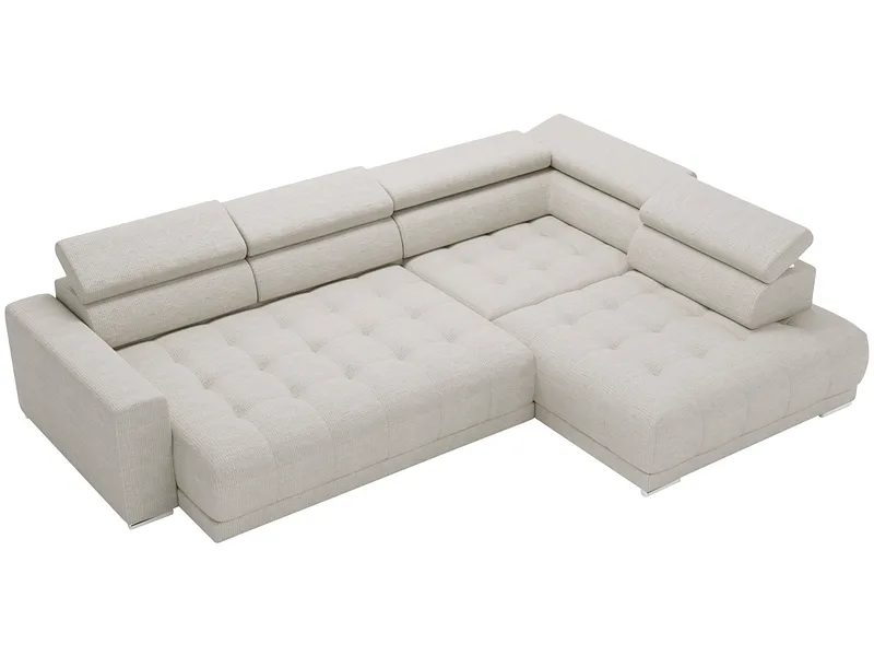 Ecksofa MOJITO Stoff cremefarben