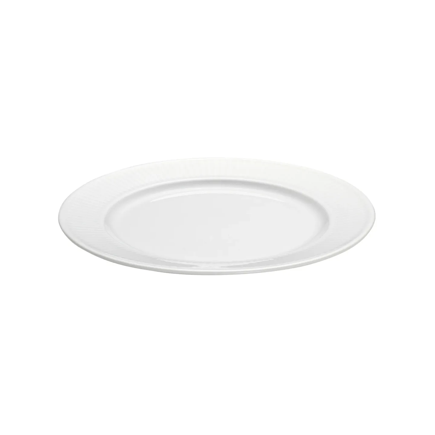 Pillivuyt Plissé tallrik Ø 17 cm Vit