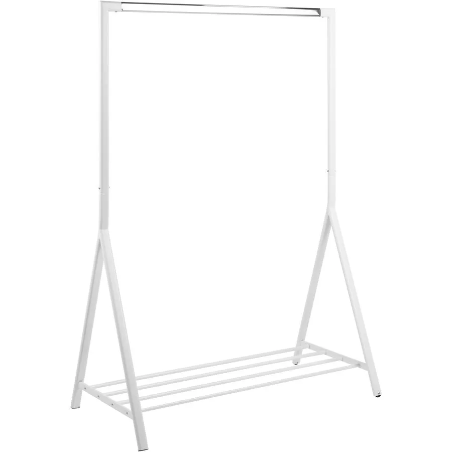 Garderobenmöbel Libre Weiss Metall 117 cm 165 cm