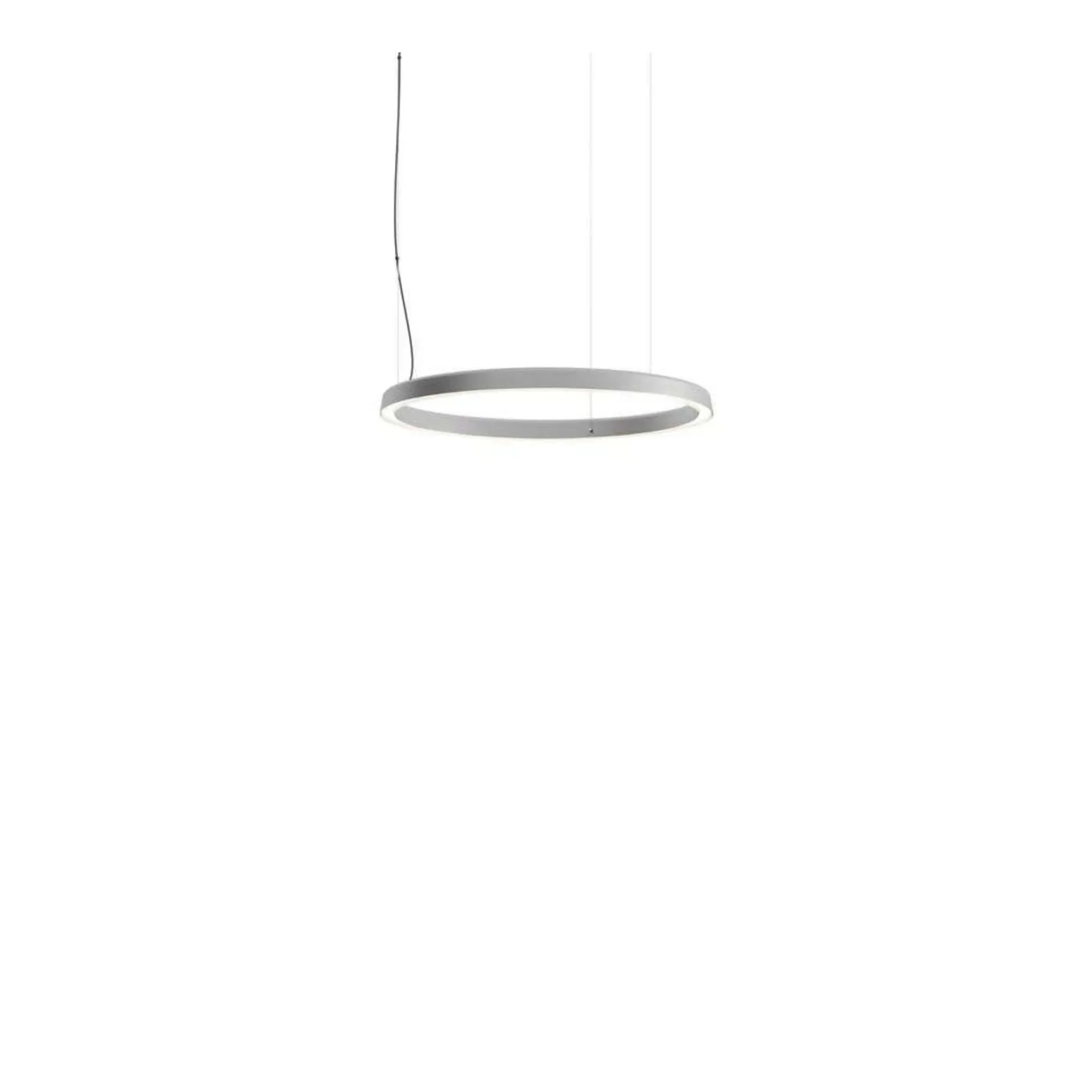 Compendium Circle LED Pendel Ø72 Alu - Luceplan - Spisestue - Aluminium - Ring