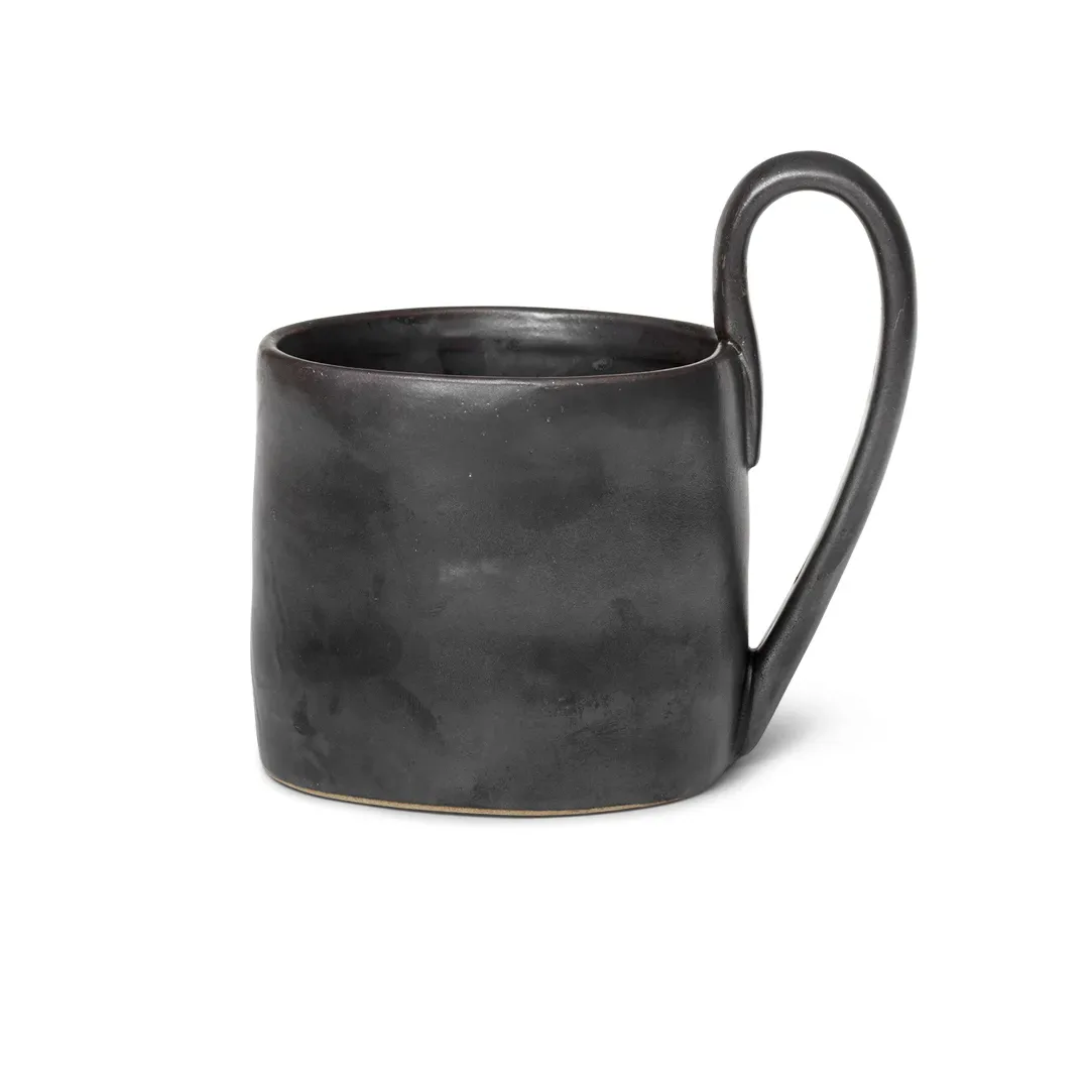Ferm Living Flow mugg 36 cl Svart