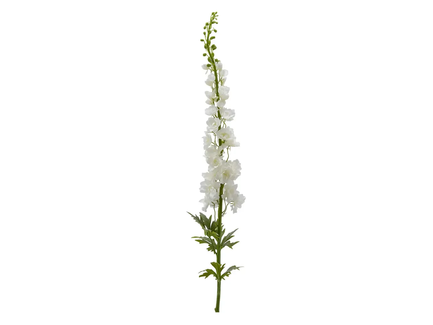 Edg Kunstblumen Rittersporn Weiss H: 130 cm | Schubiger Möbel