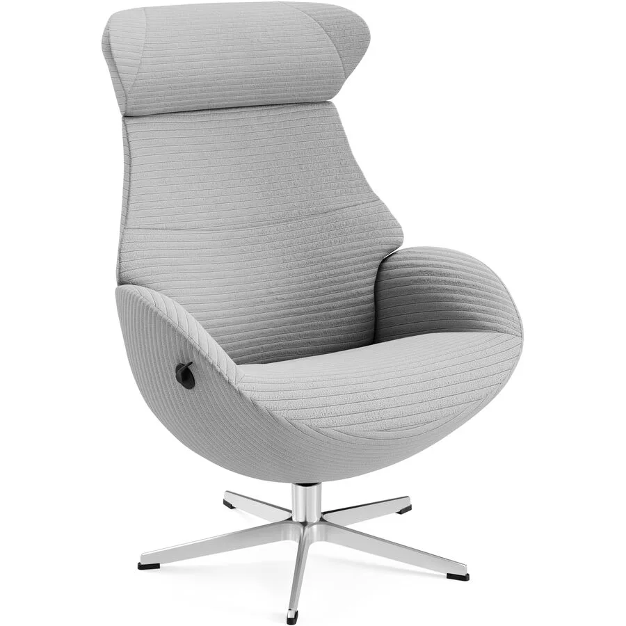 Conform Relaxsessel Daja Grau Stoff 81 cm 163 cm - Möbel Konfigurator: Traummöbel individuell zusammenstellen