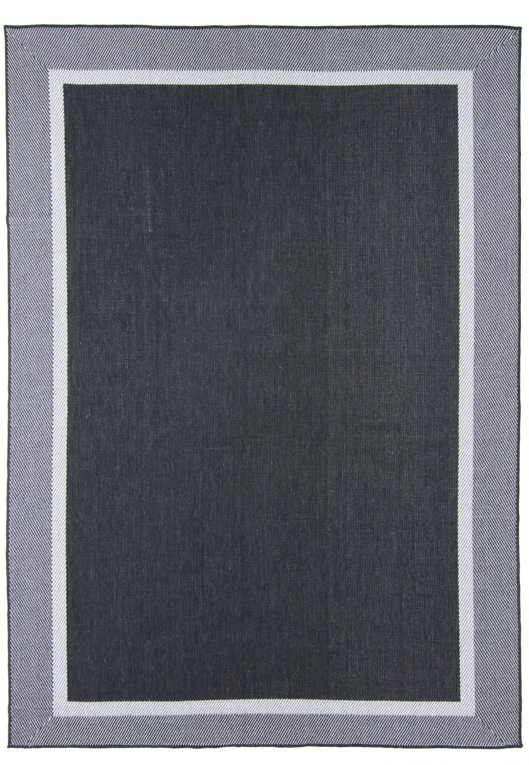 Innendørs/Utendørs tepper - Alta (svart) (Størrelse: 140 x 200 cm)