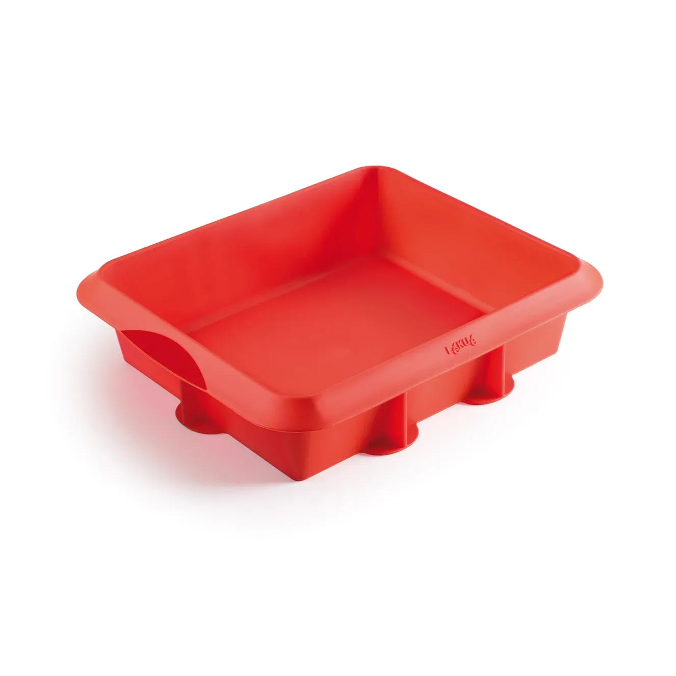 Lékué Lékué Lasagneform Silikon Rot