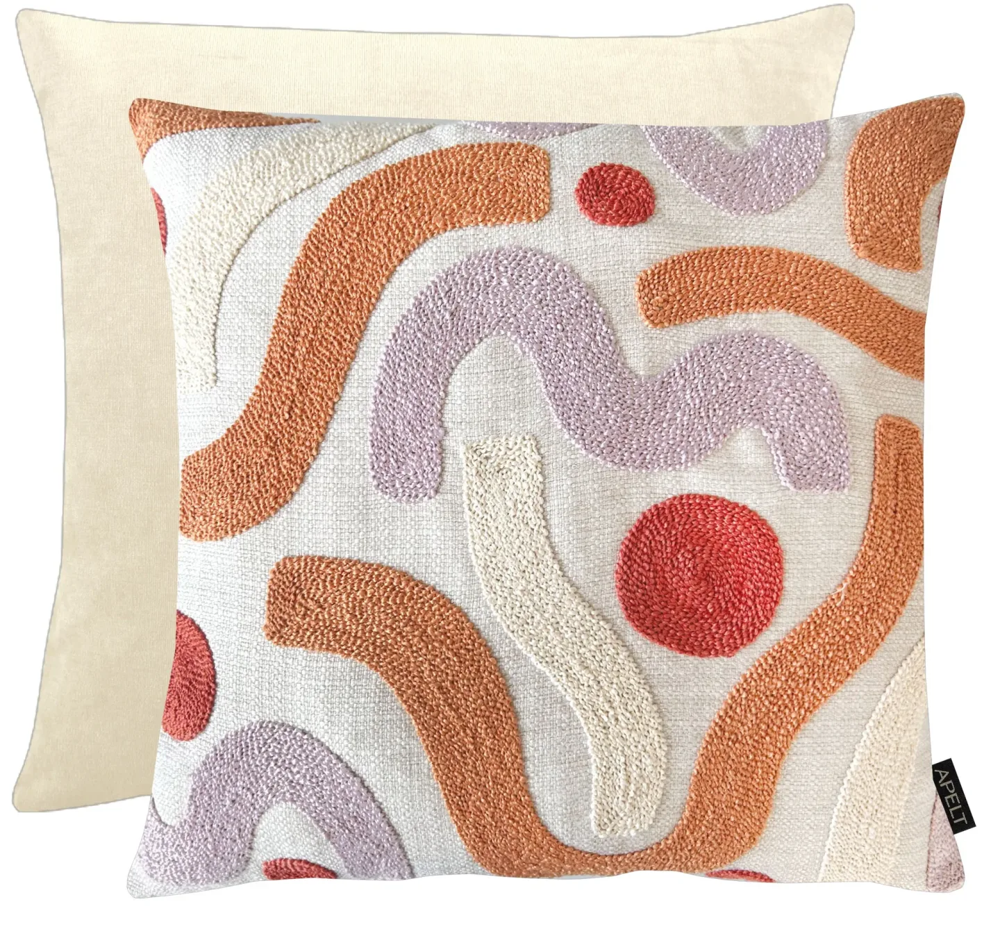 Apelt Kissenhülle Malva Orange 45x45 cm Orange | Schubiger Möbel