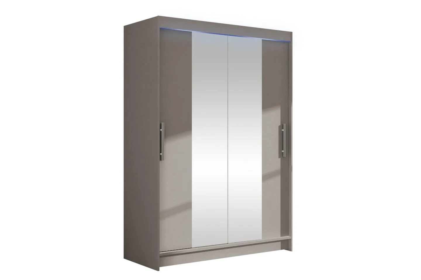 Biscayne Garderob m. Spegel 120x200 cm - Beige