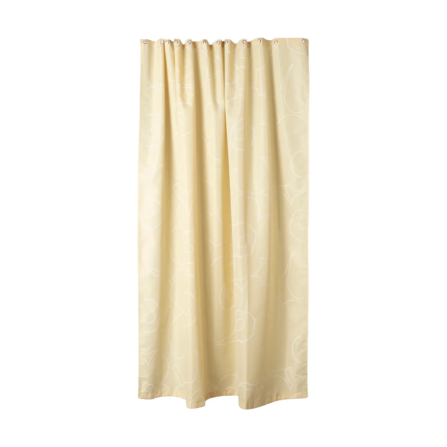 Marimekko Piirto Unikko Duschvorhang 180x200 cm Beige