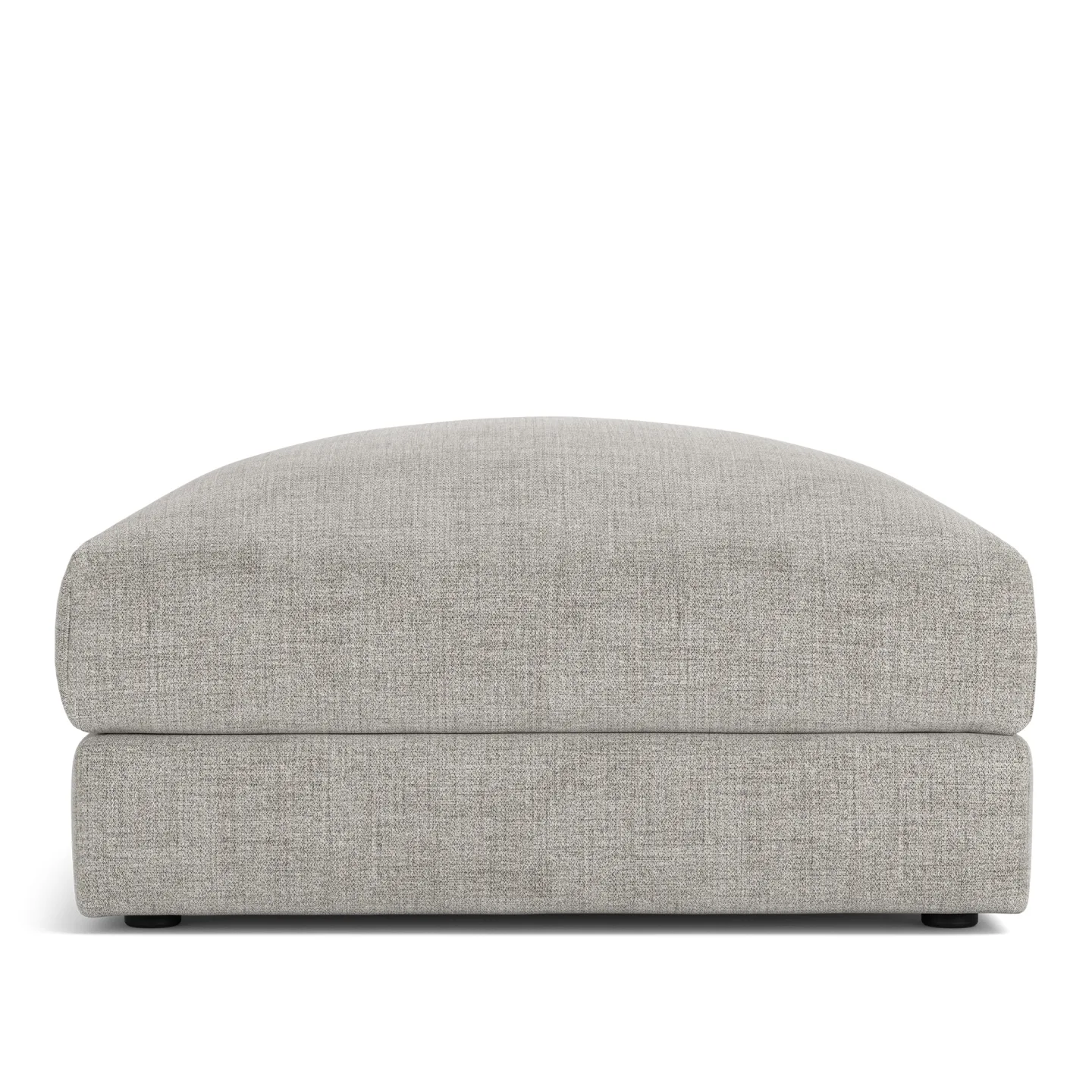 NOGA - Pavarotti Ottoman Sienna 103 Fixed Upholstery - Fotpallar - Dun/Metall/Trä/Skum