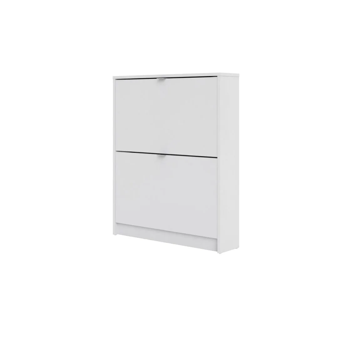Shane Schuhschrank 2 Klapptüren 1R weiss.