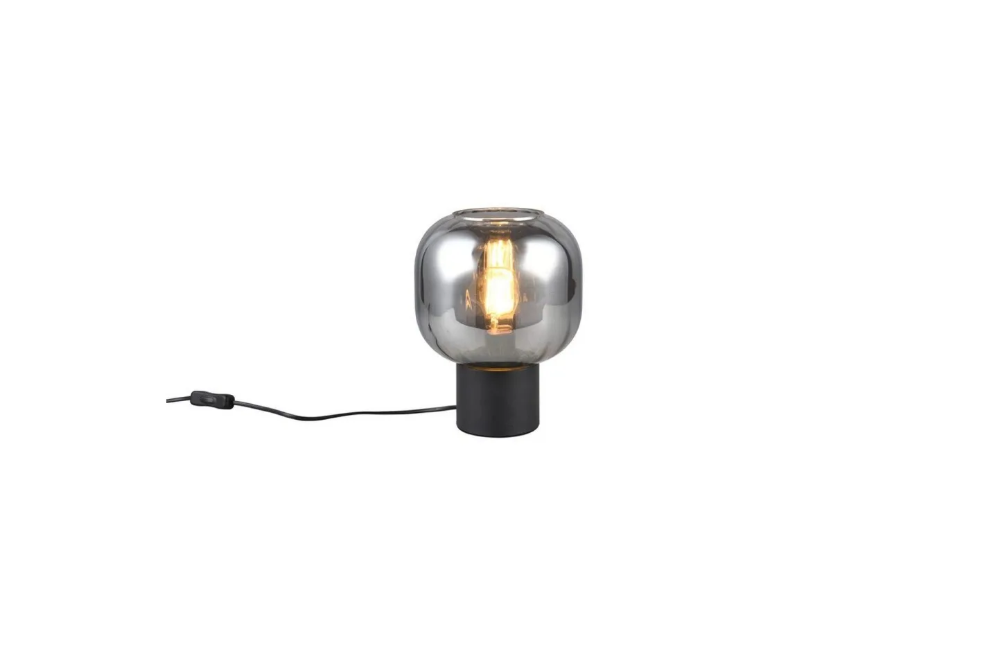 Bordslampa TRIO Diva Mattsvart/kromad - Mattsvart/kromad