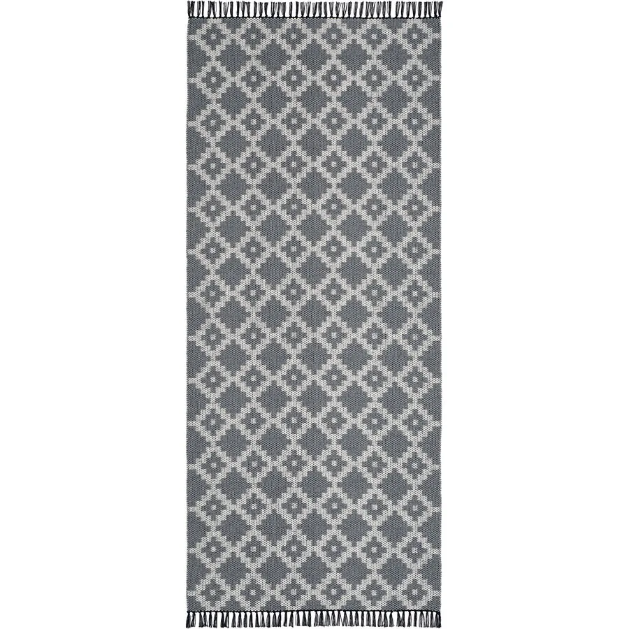 HORREDSMATTAN Outdoor-Teppich Leia grau Mischgewebe 80 x 150 cm