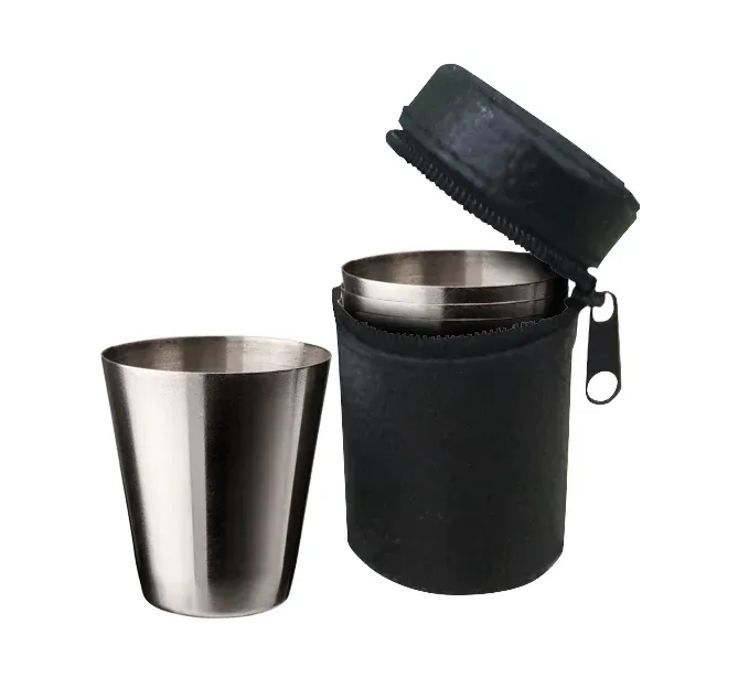 Dorre Schnapstassen 4er-Pack Leder