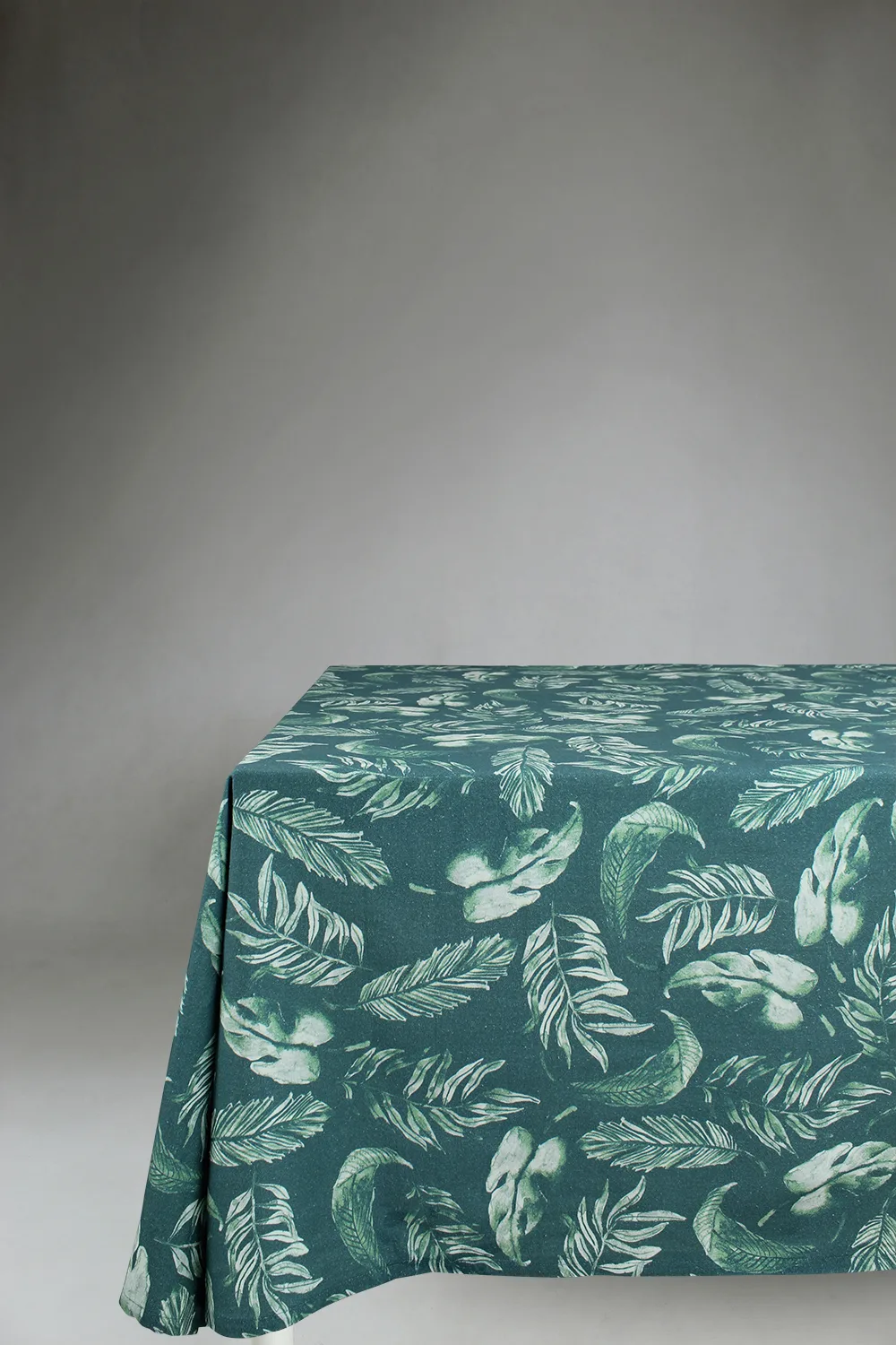 Dukar - Bomullsduk Lowe (grønn) (Størrelse: 140 x 250 cm)