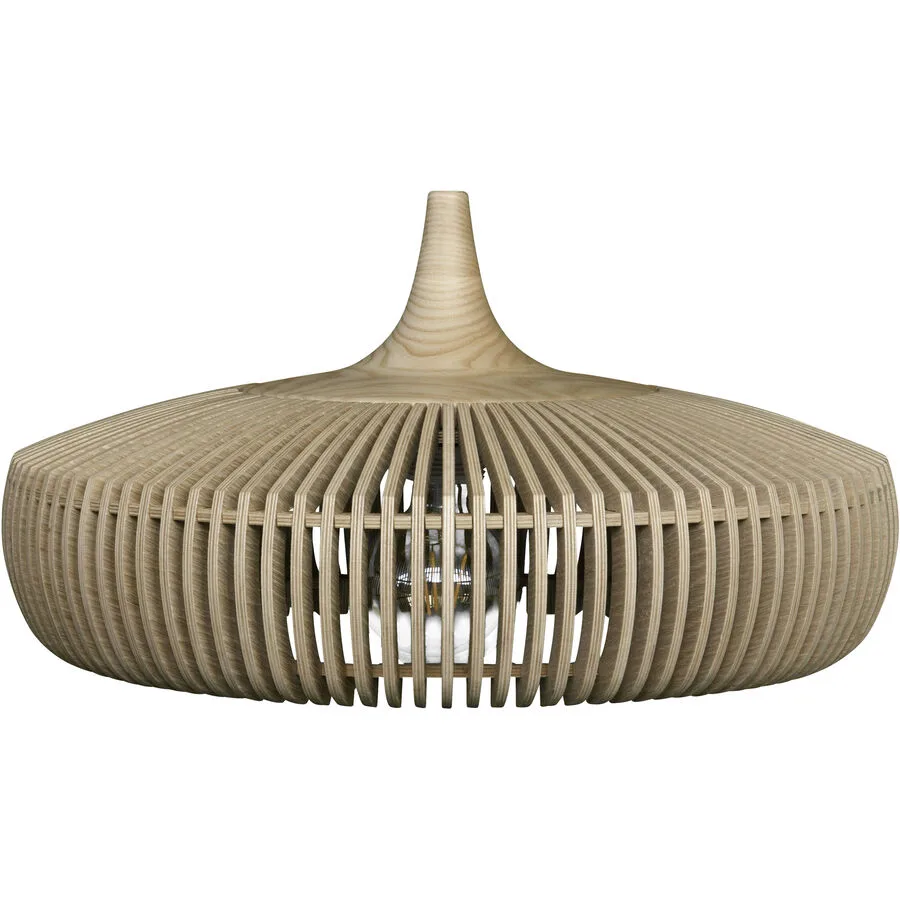 UMAGE Pendellampe Clava Dine Braun Holz 24 cm